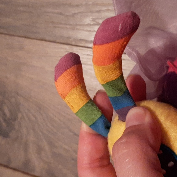 Lisa frank 1998 buzz the bumble bee beanie baby - Picture 4 of 7